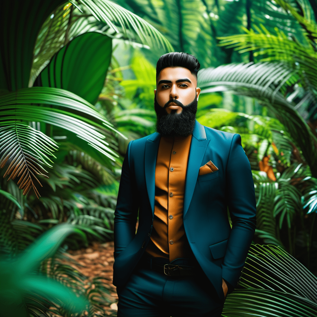 Khalid Sraiti in the jungle